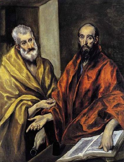 GRECO, El Saints Peter and Paul china oil painting image